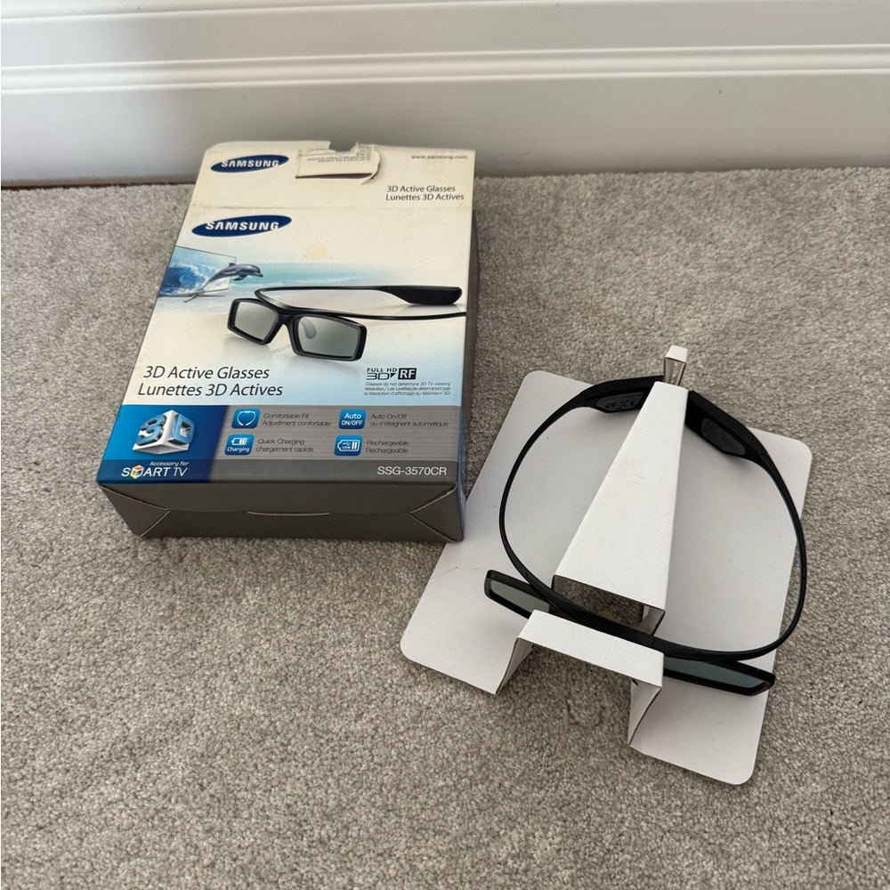Samsung Black 3D Active Glasses